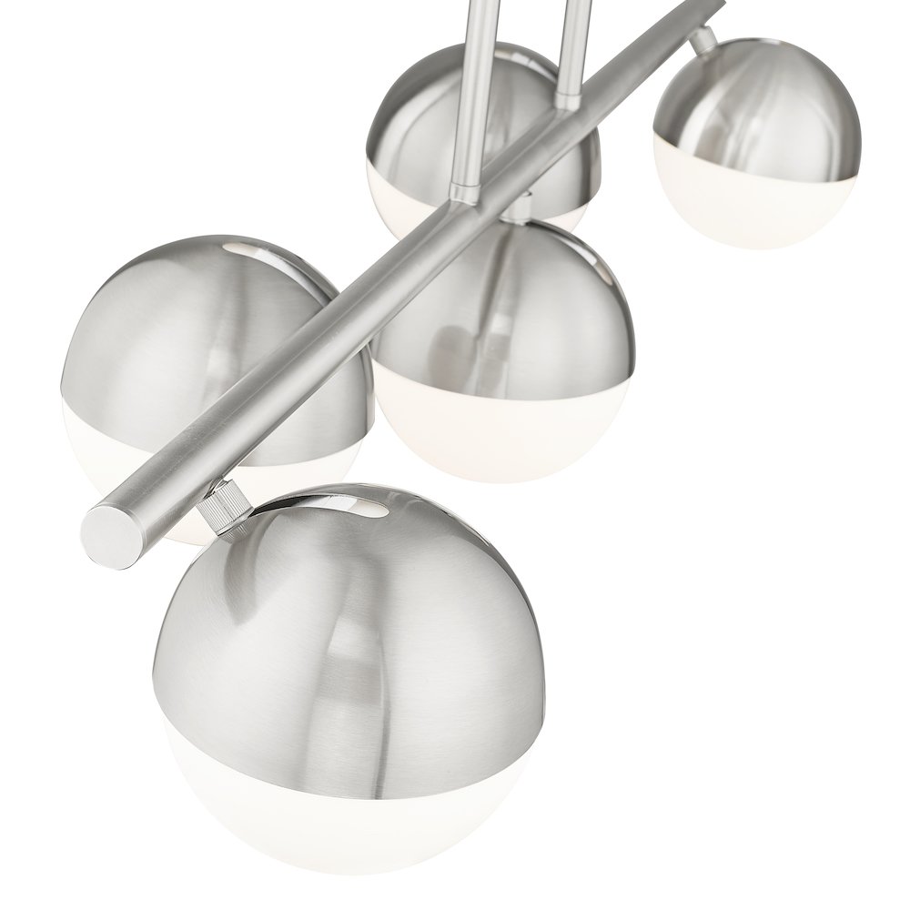 Z-Lite 5 Light Linear Chandelier. Picture 4