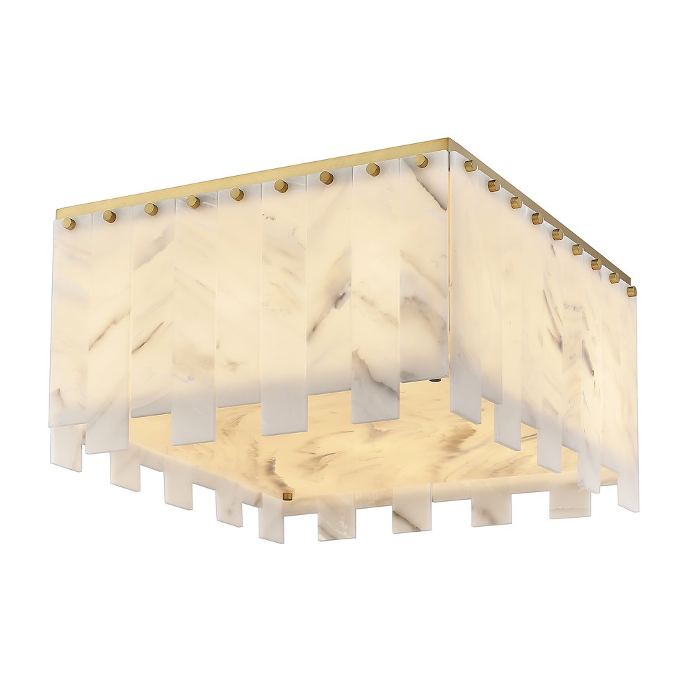 Z-Lite 9 Light Flush Mount. Picture 2