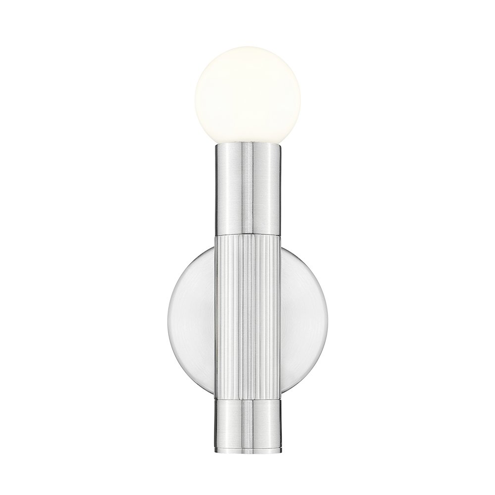 Z-Lite Stari 1 Light Wall Sconce in Brushed Nickel color, Steel frame. Picture 3