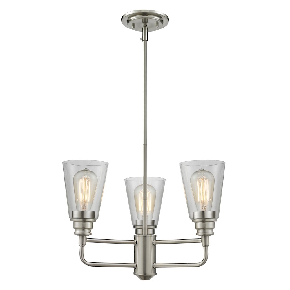 Z-Lite 3 Light Chandelier. Picture 1