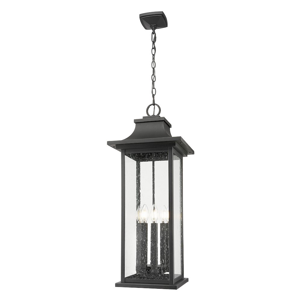 Z-Lite 6 Light Outdoor Chain Mount Ceiling Fixture. Picture 1