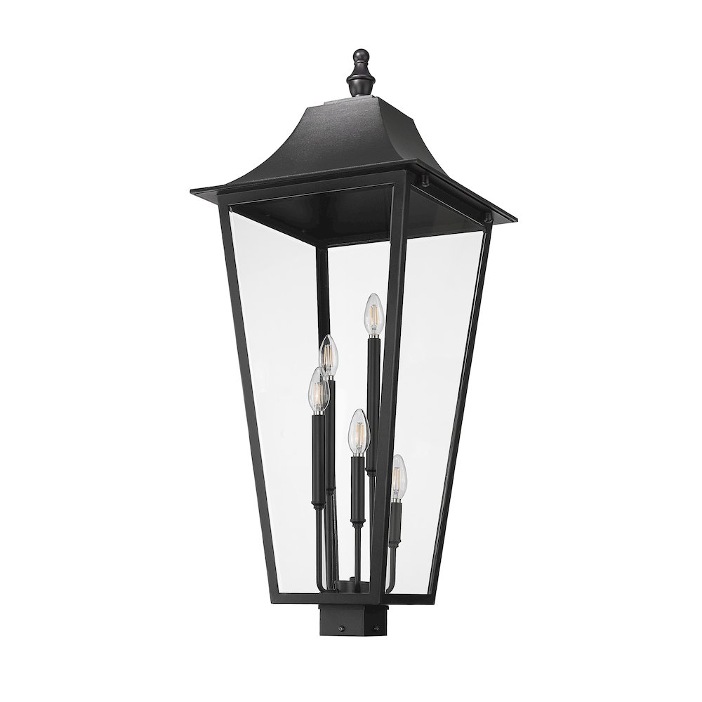 Z-Lite 5 Light Outdoor Post Mount Fixture. Picture 5