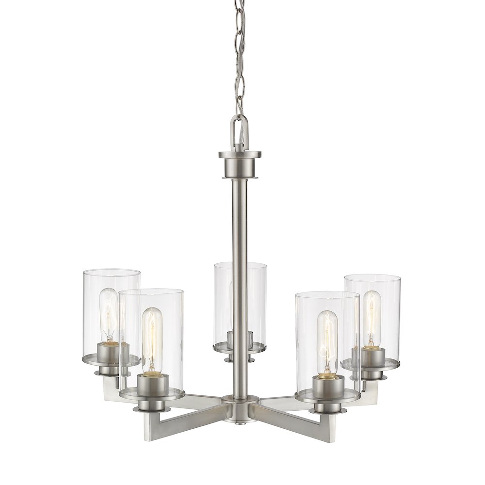 Z-Lite 5 Light Chandelier. Picture 2
