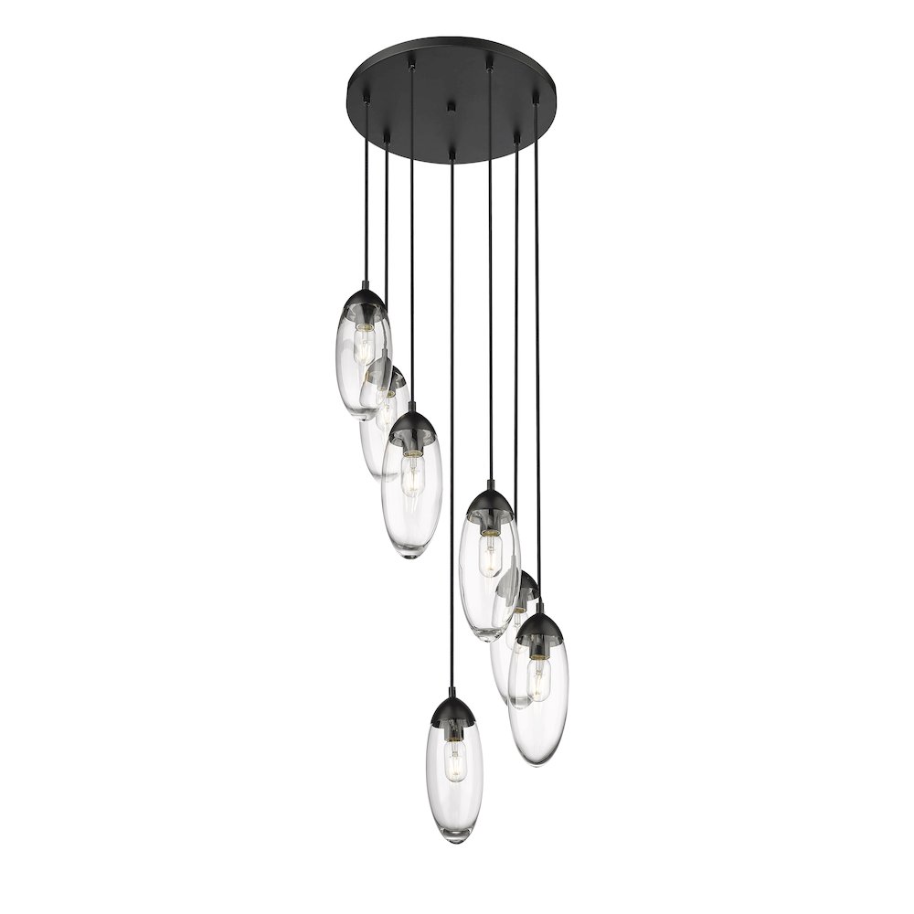 Z-Lite 7 Light Chandelier. Picture 3