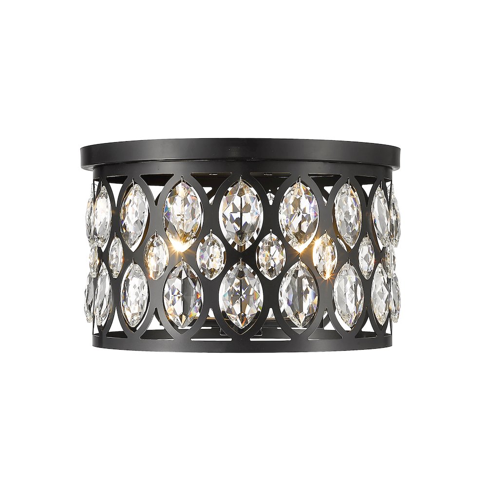 Z-Lite 4 Light Flush Mount. Picture 1