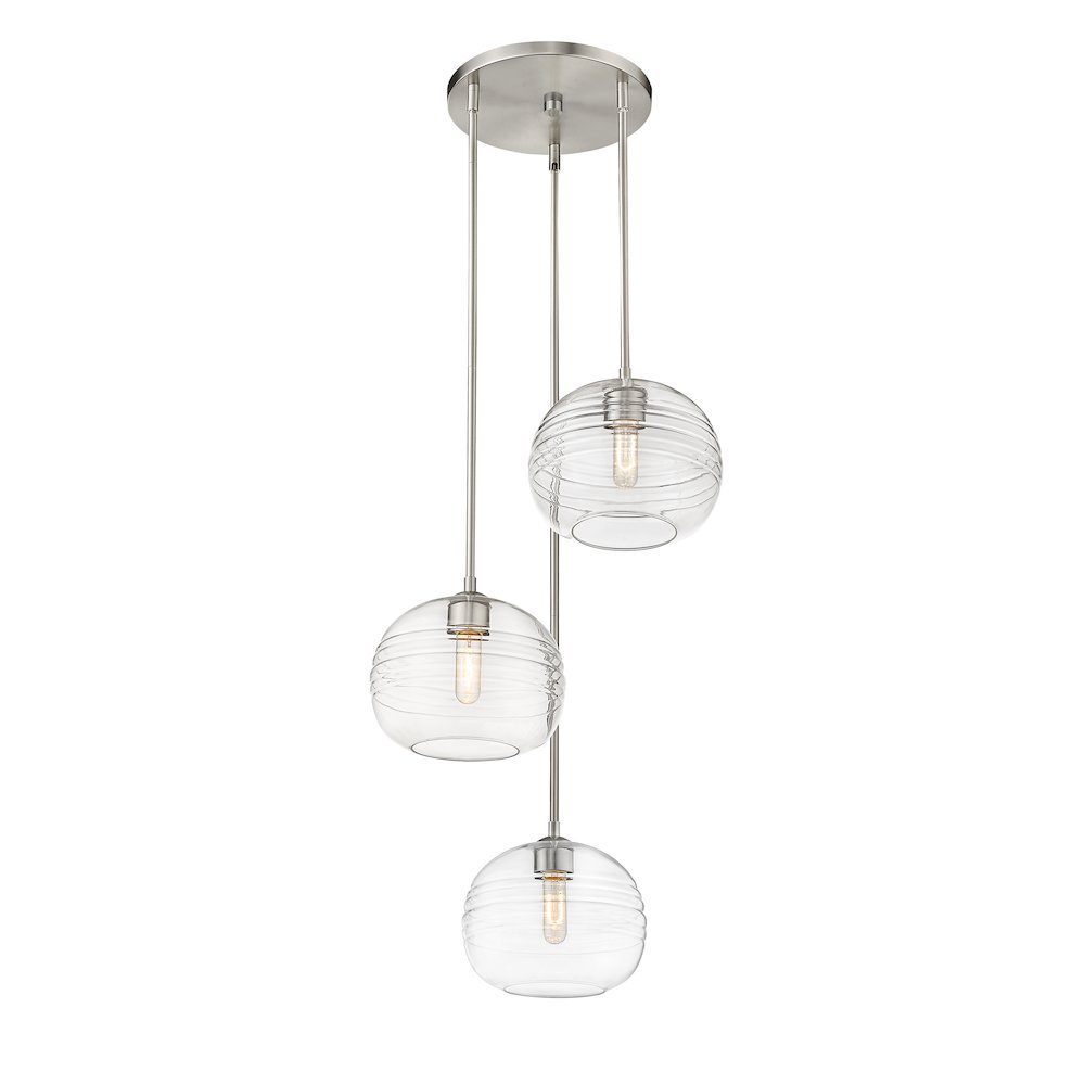 Z-Lite 3 Light Chandelier. Picture 1