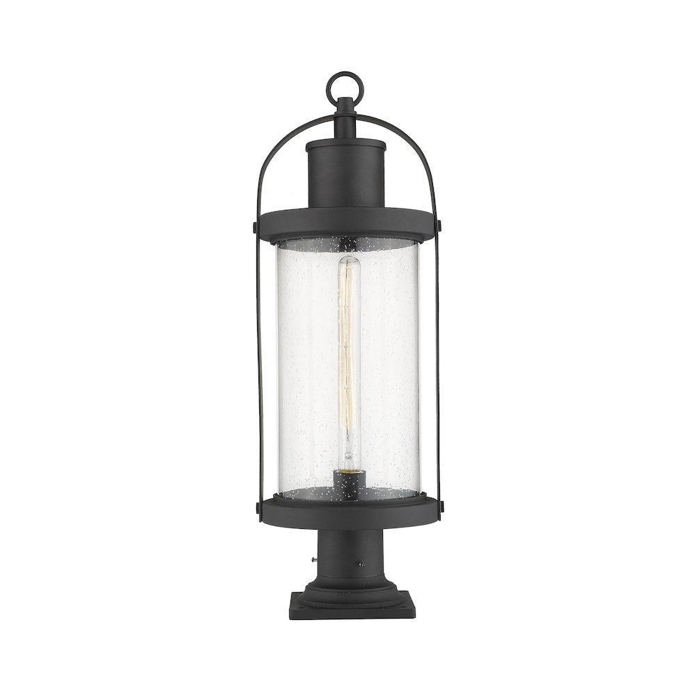 Z-Lite 1 Light Outdoor Pier Mounted Fixture. Picture 1