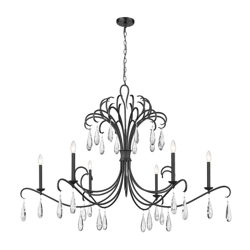 Z-Lite 6 Light Chandelier. Picture 1