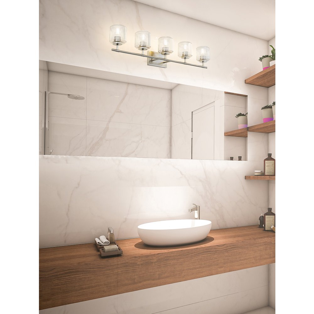 Z-Lite 5 Light Vanity. Picture 7