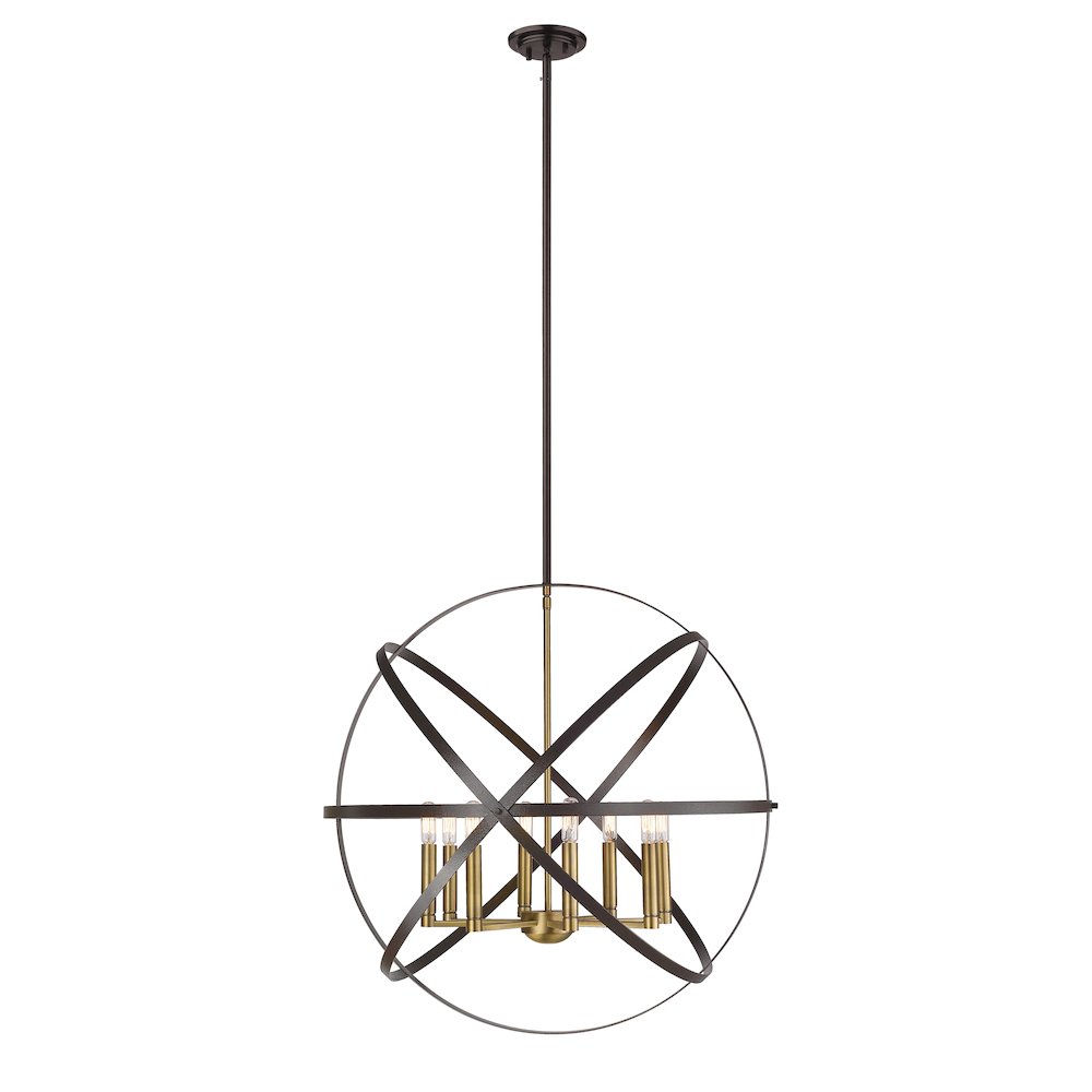 Z-Lite 8 Light Chandelier. Picture 1