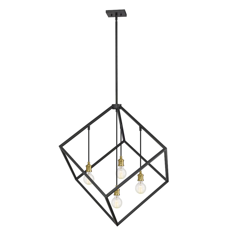 Z-Lite 4 Light Chandelier. Picture 3