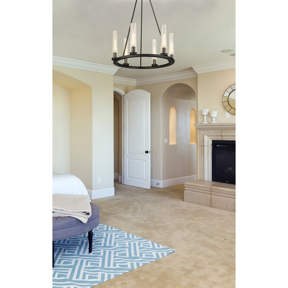 Z-Lite 6 Light Chandelier. Picture 7