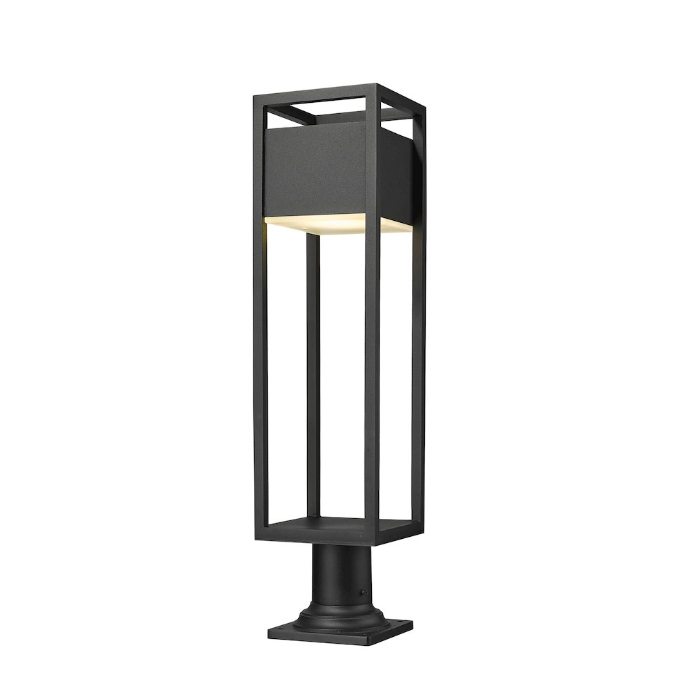 Z-Lite 1 Light Outdoor Pier Mounted Fixture. Picture 1
