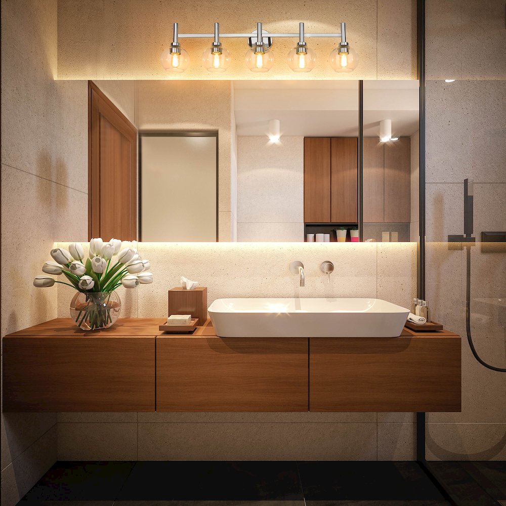 Z-Lite 5 Light Vanity. Picture 6