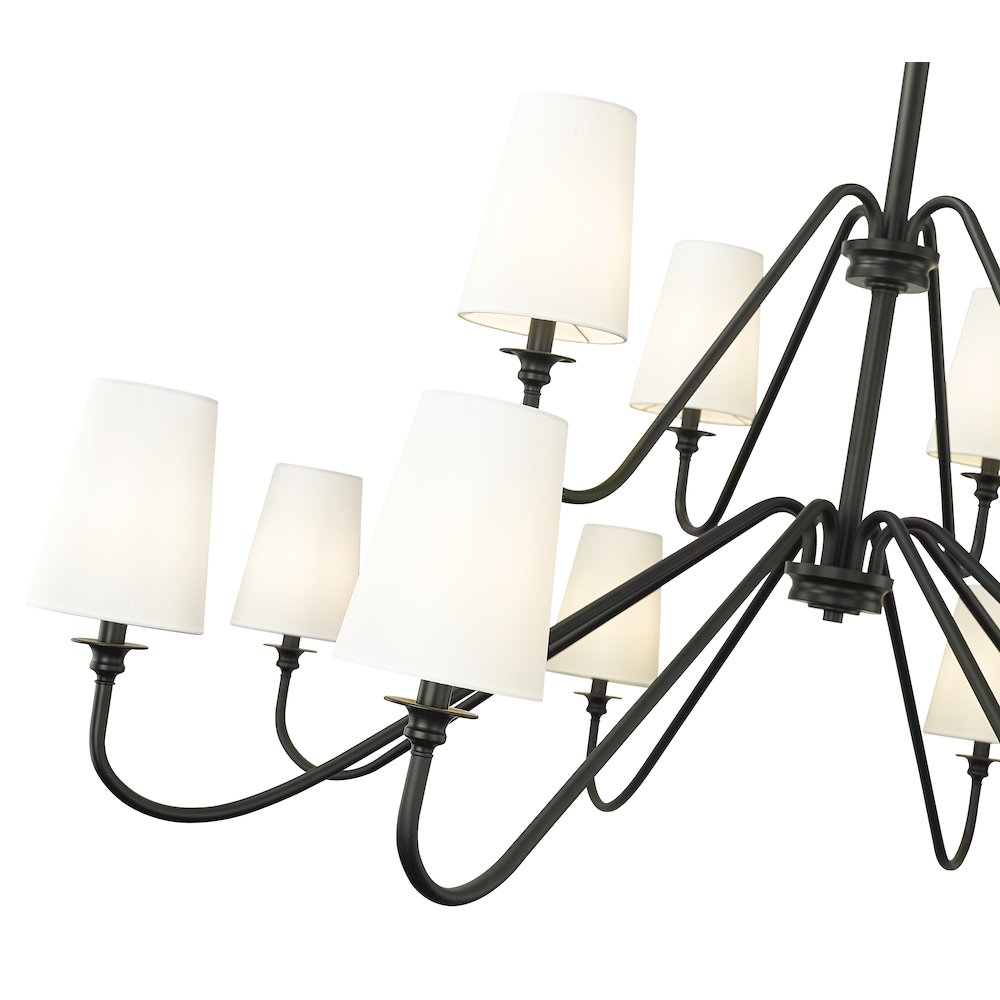 Z-Lite 12 Light Chandelier. Picture 4