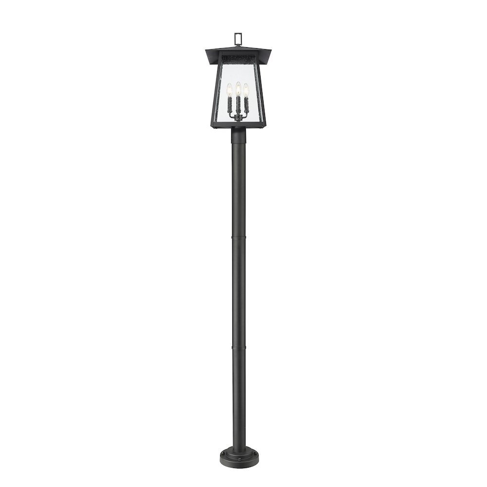 Z-Lite 4 Light Outdoor Post Mounted Fixture. Picture 3