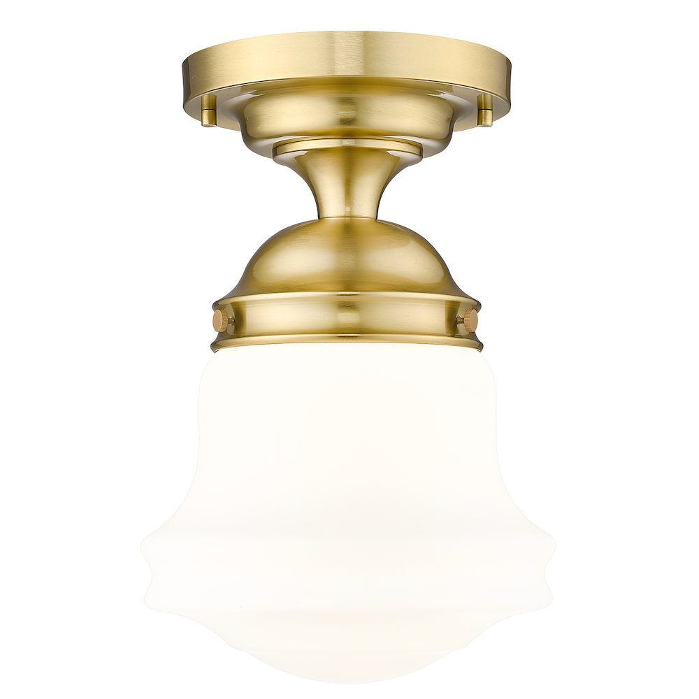 Z-Lite 1 Light Flush Mount. Picture 1