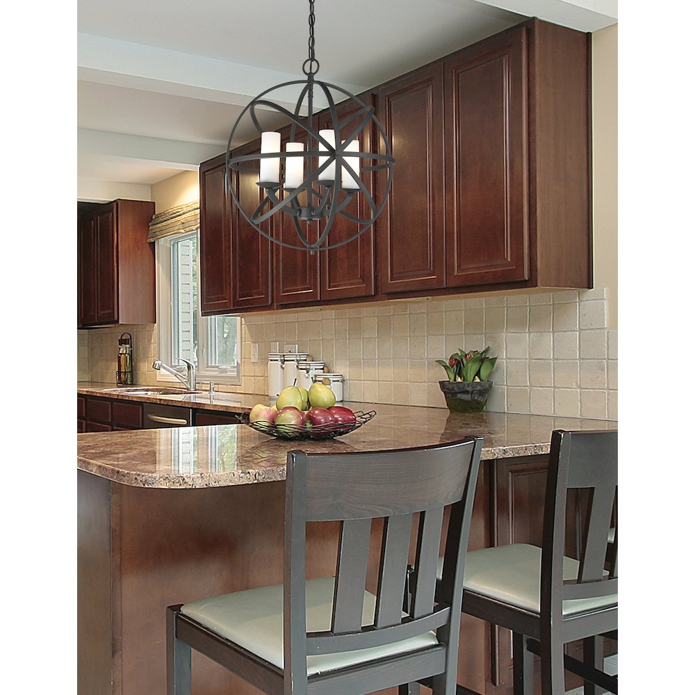 Z-Lite 4 Light Chandelier. Picture 2