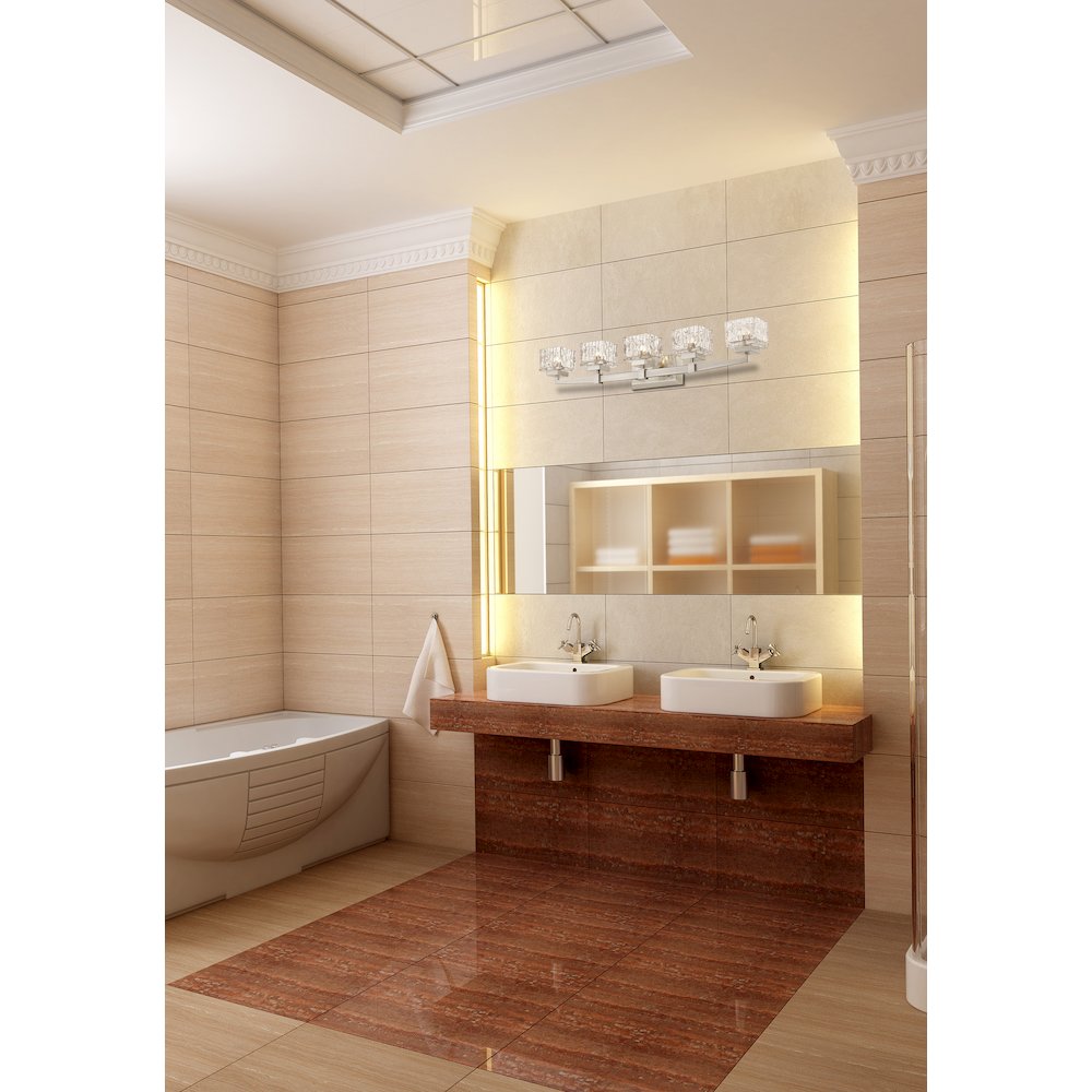 Z-Lite 5 Light Vanity. Picture 6