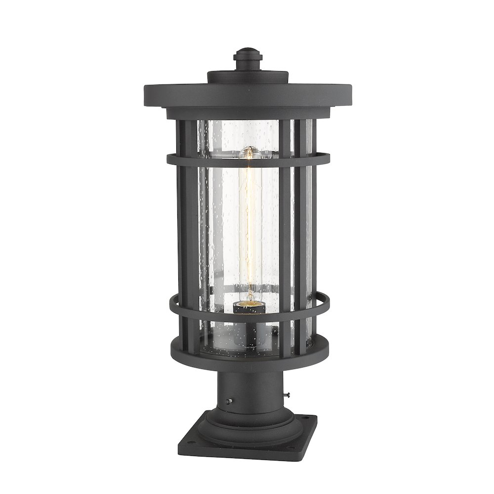 Z-Lite 1 Light Outdoor Pier Mounted Fixture. Picture 3