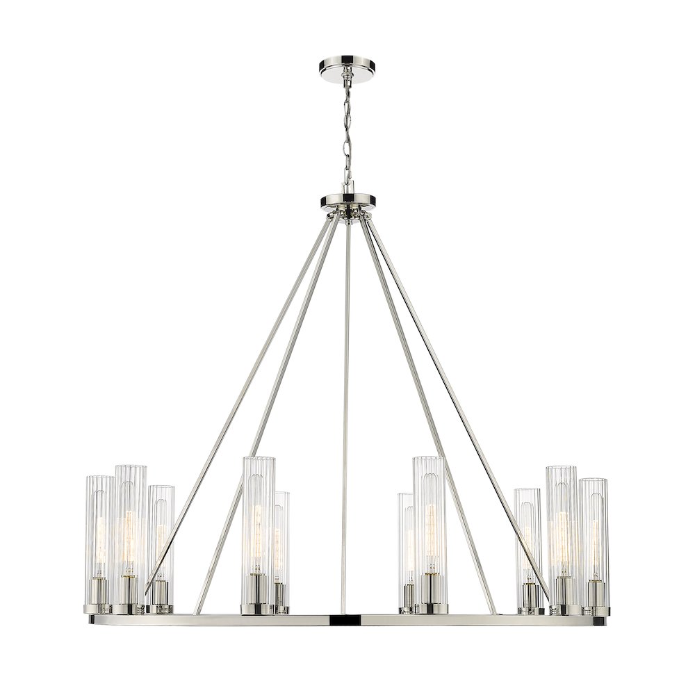 Z-Lite 10 Light Chandelier. Picture 2