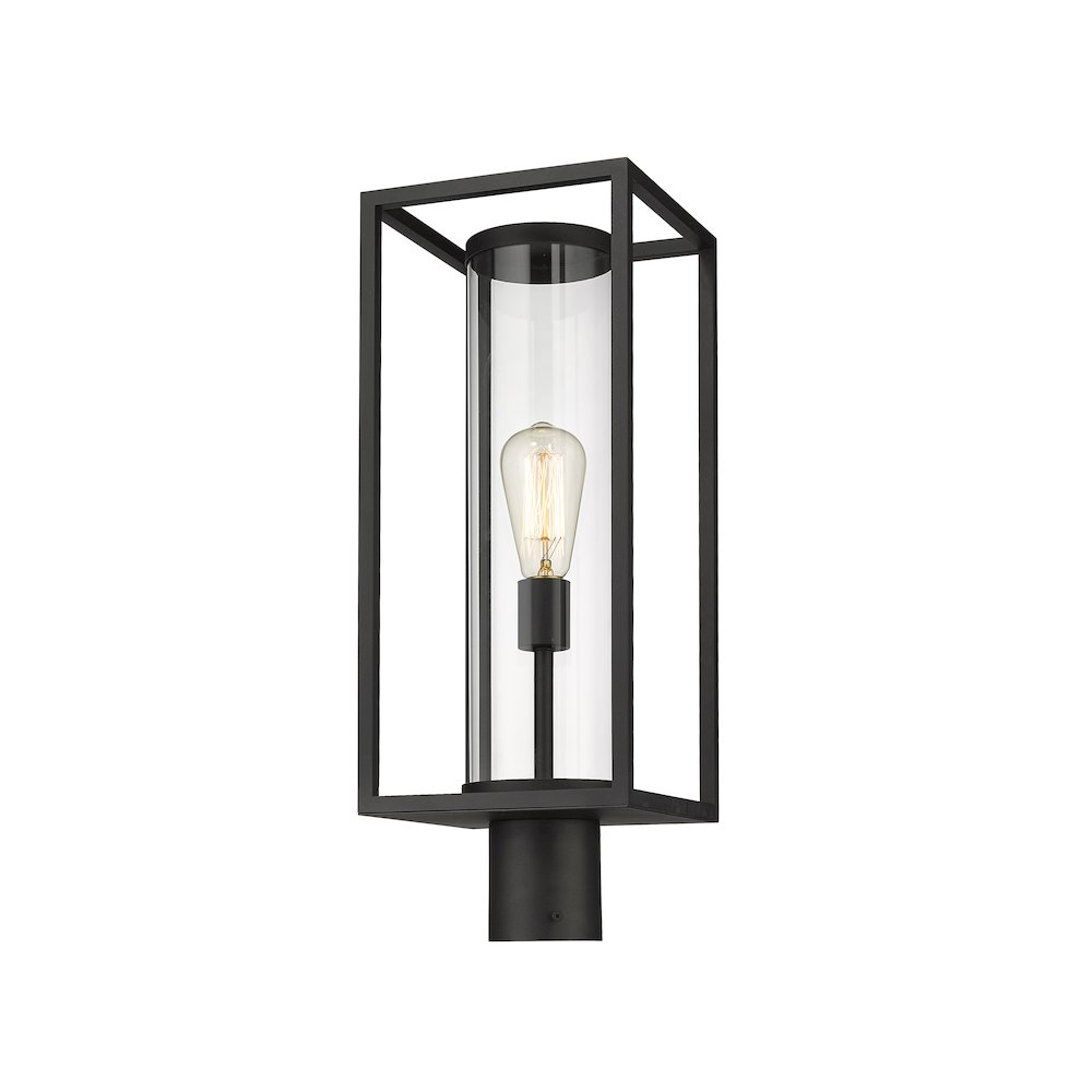 Z-Lite 1 Light Outdoor Post Mount Fixture. Picture 1
