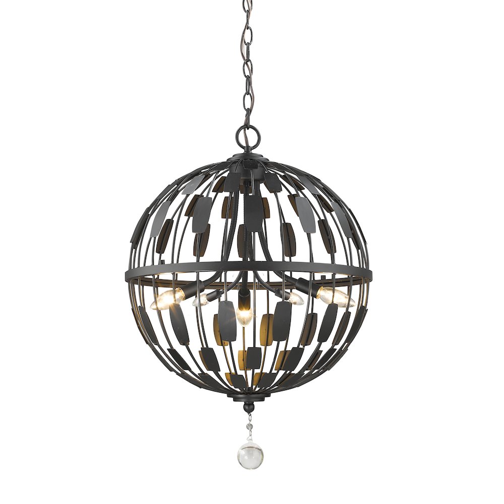 Z-Lite 5 Light Chandelier. Picture 1