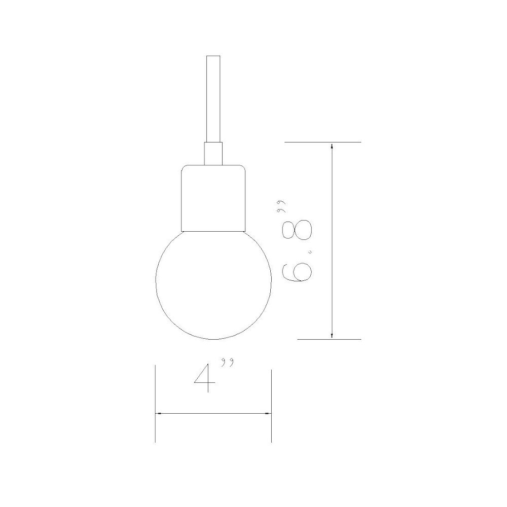 Z-Lite 1 Light Pendant. Picture 8