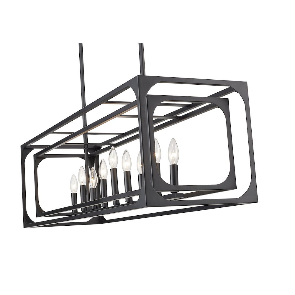 Z-Lite 9 Light Linear Chandelier. Picture 4