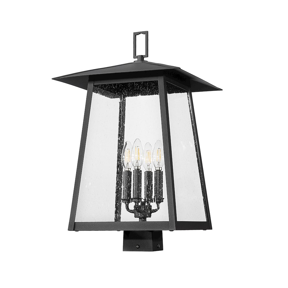Z-Lite 4 Light Outdoor Post Mount Fixture. Picture 5