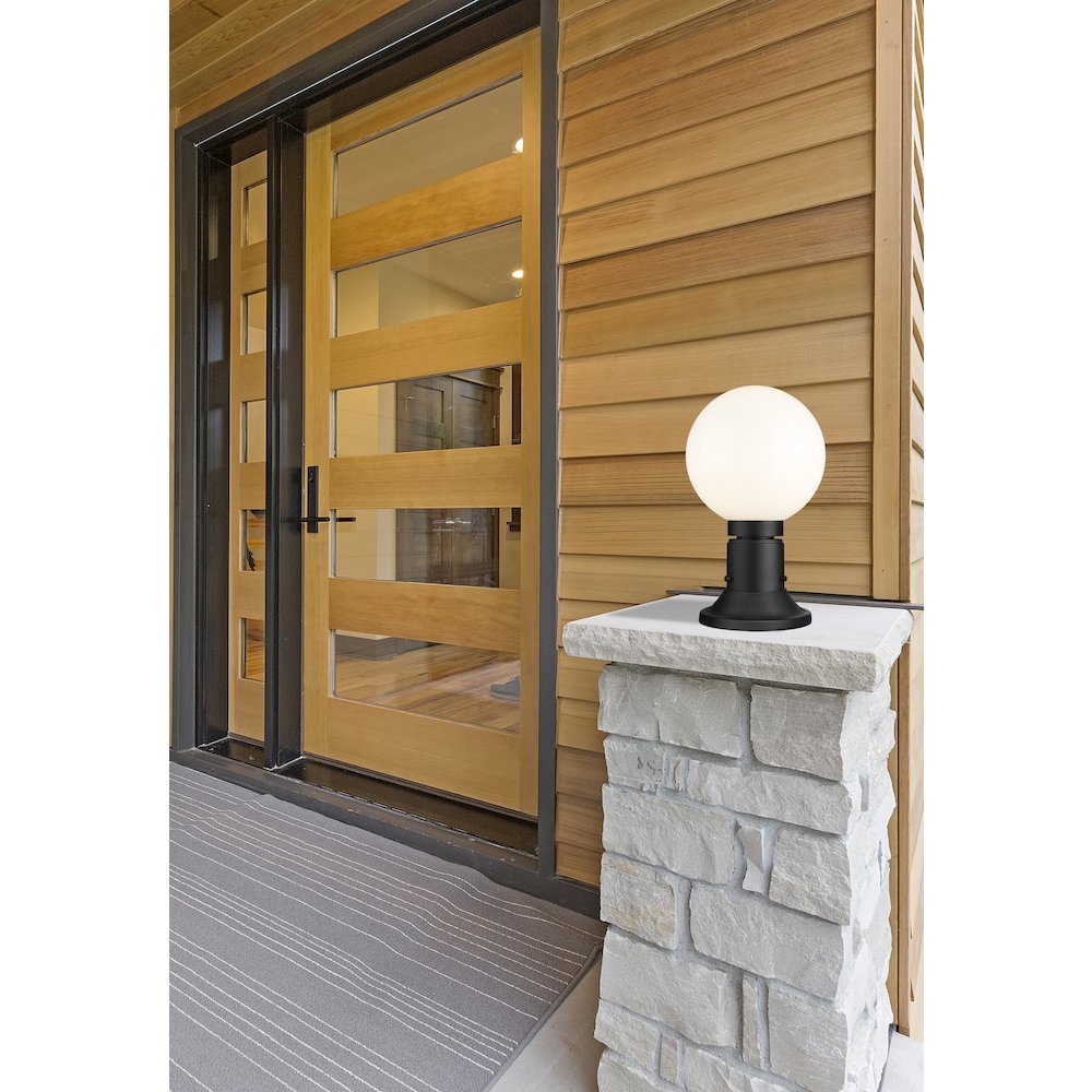 Z-Lite 1 Light Outdoor Pier Mounted Fixture. Picture 6