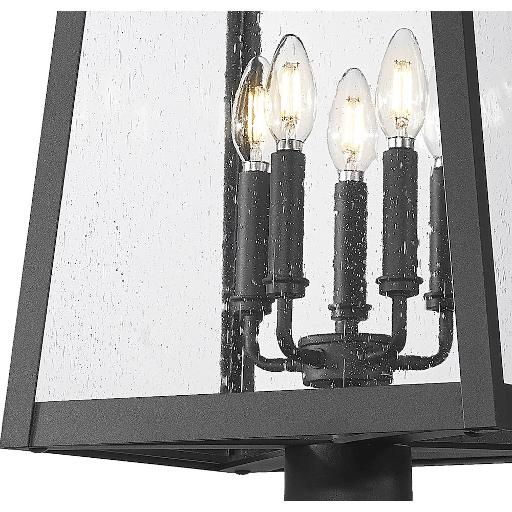 Z-Lite 5 Light Outdoor Post Mounted Fixture. Picture 4