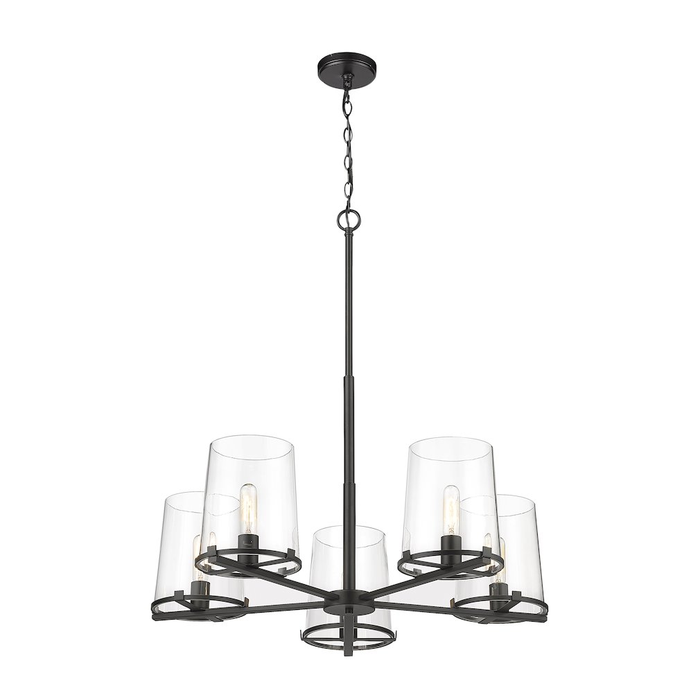 Z-Lite 5 Light Chandelier. Picture 3