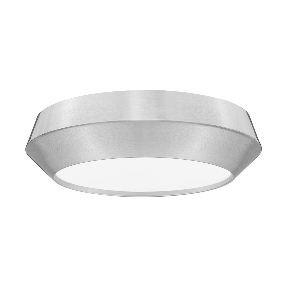 Z-Lite 1 Light Flush Mount, Brushed Nickel. Picture 7