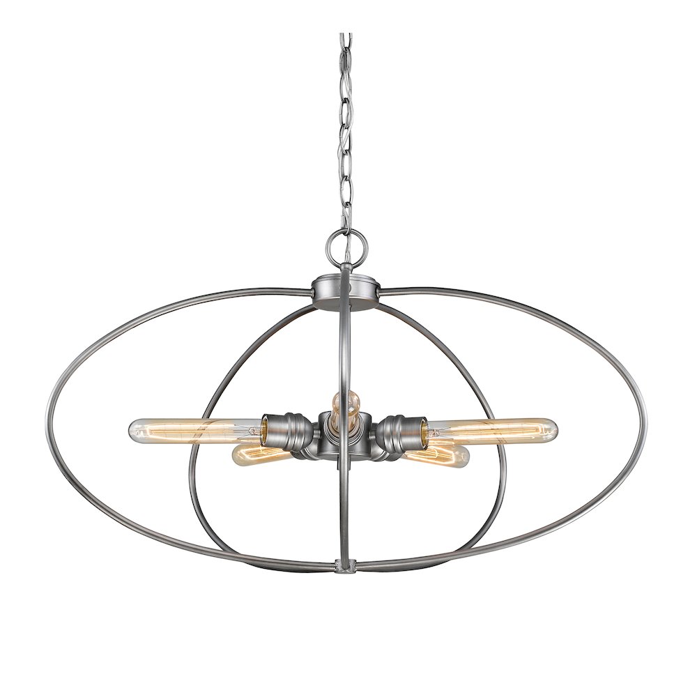 Z-Lite 5 Light Chandelier. Picture 1
