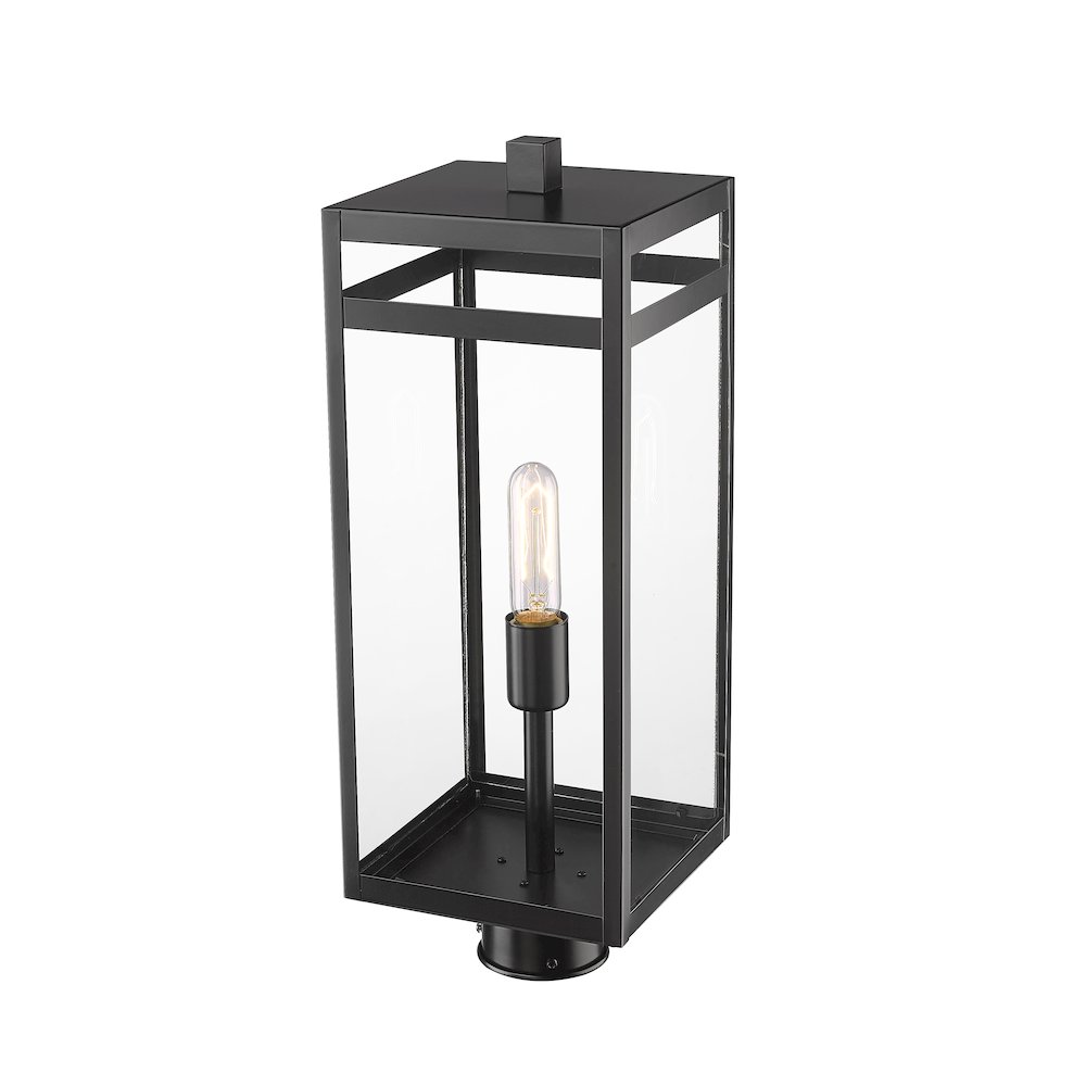 Z-Lite 1 Light Outdoor Post Mount Fixture. Picture 3