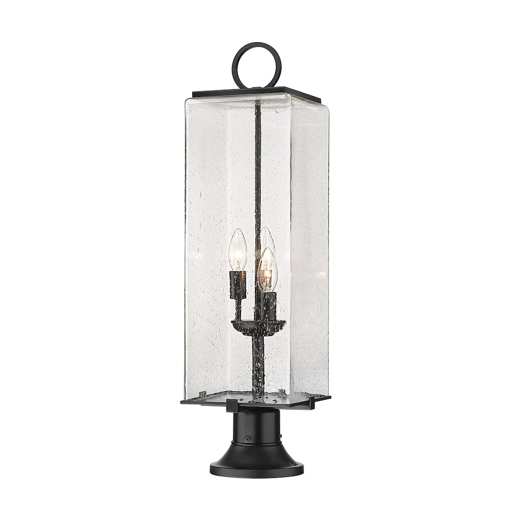 Z-Lite 3 Light Outdoor Pier Mounted Fixture. Picture 1