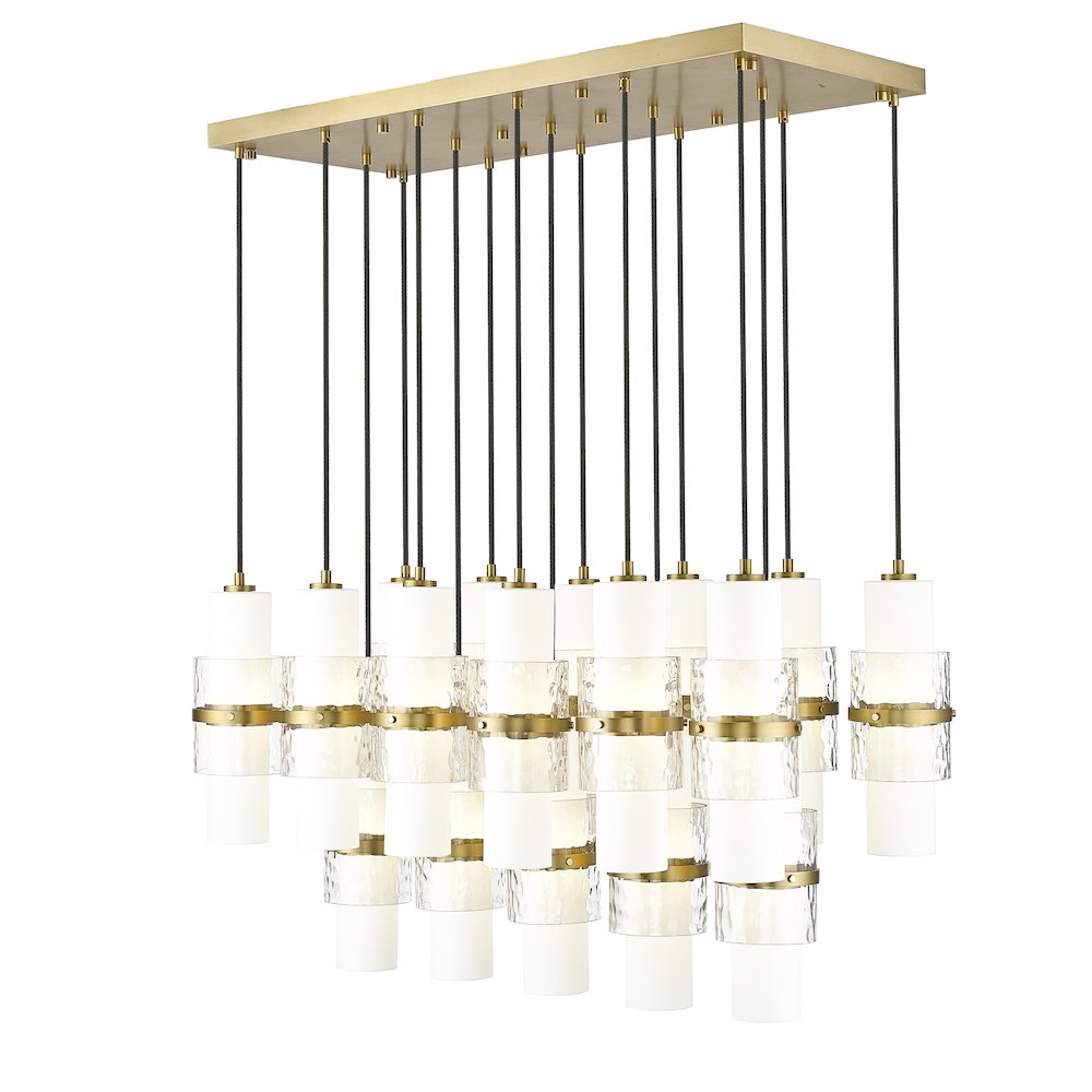 Z-Lite 17 Light Linear Chandelier. Picture 1