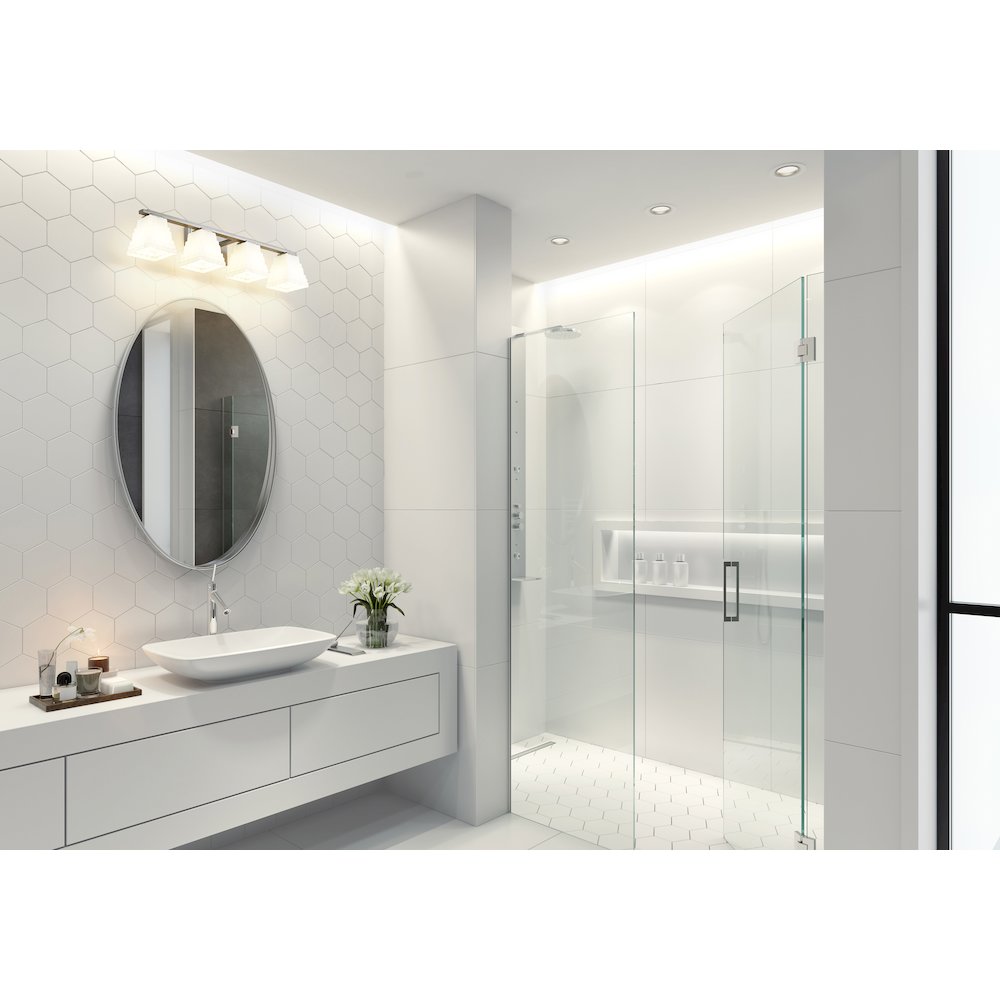 Z-Lite 4 Light Vanity. Picture 6