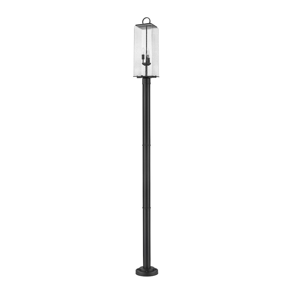 Z-Lite 3 Light Outdoor Post Mounted Fixture. Picture 5