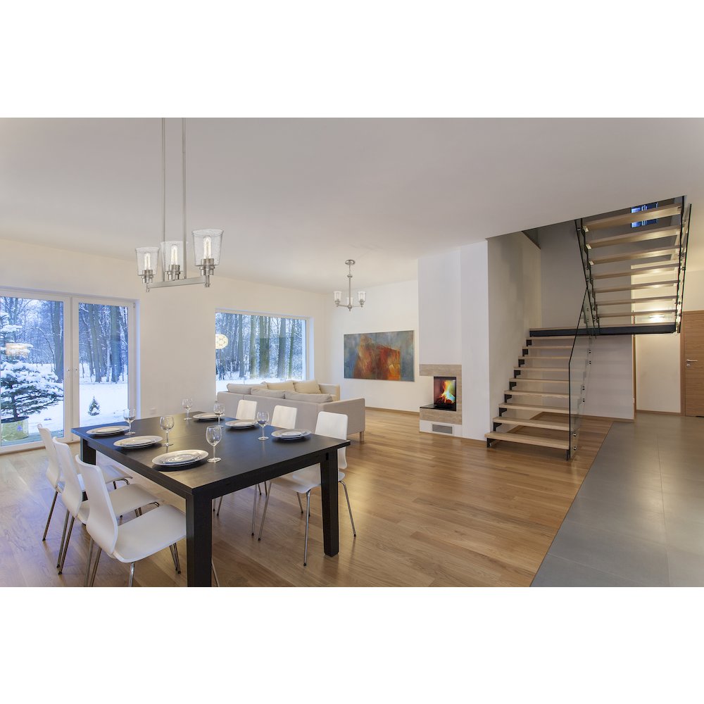 Z-Lite 3 Light Linear Chandelier. Picture 7