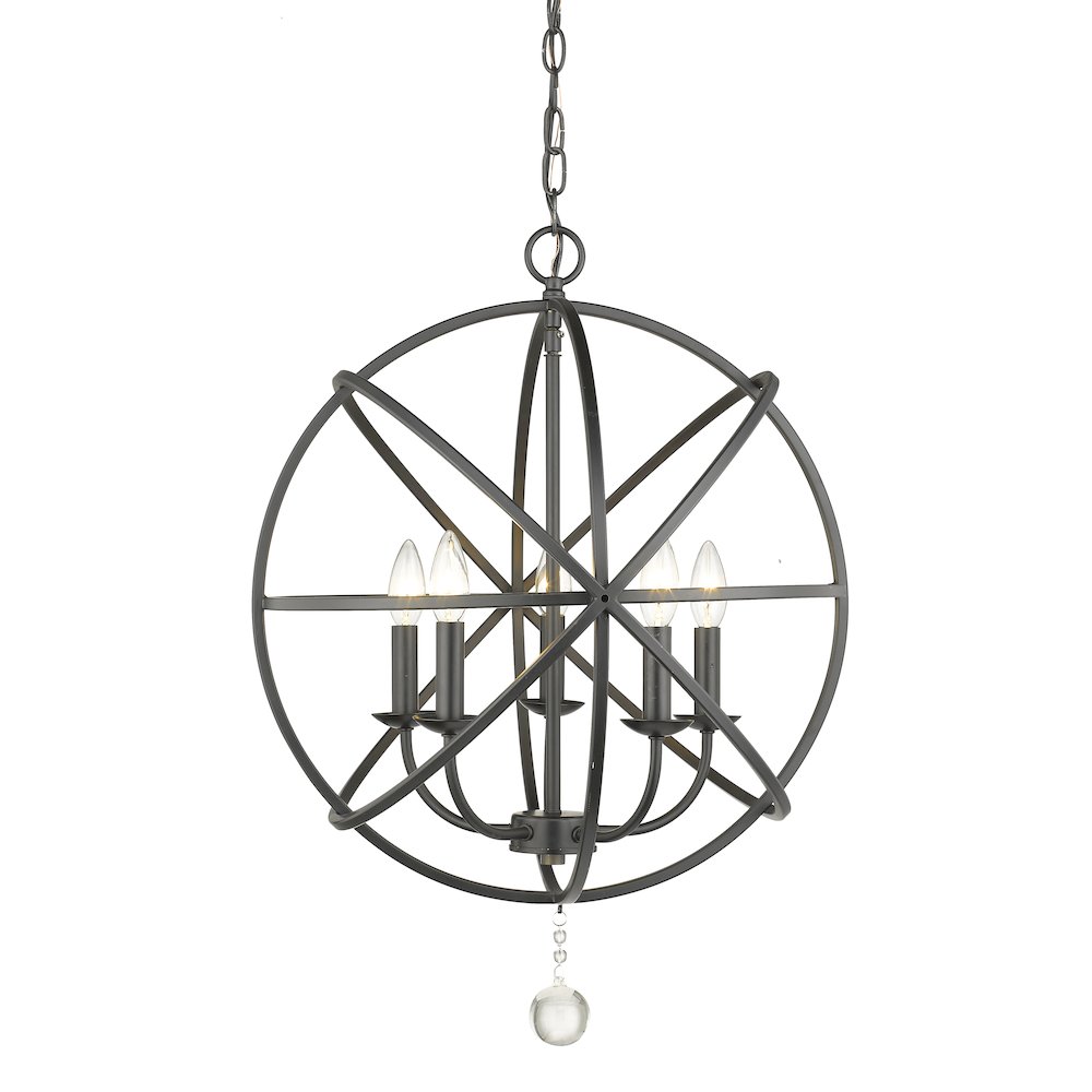 Z-Lite 5 Light Chandelier. Picture 3