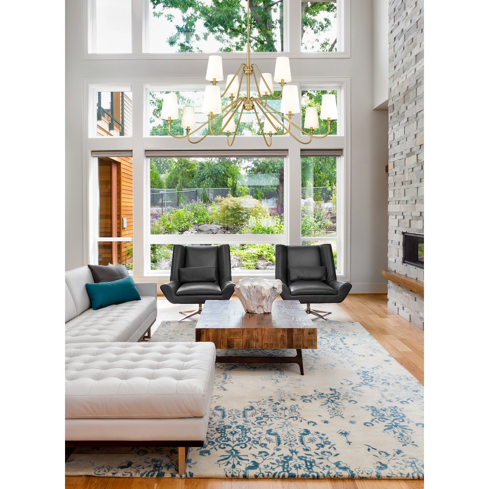 Z-Lite 12 Light Chandelier. Picture 6