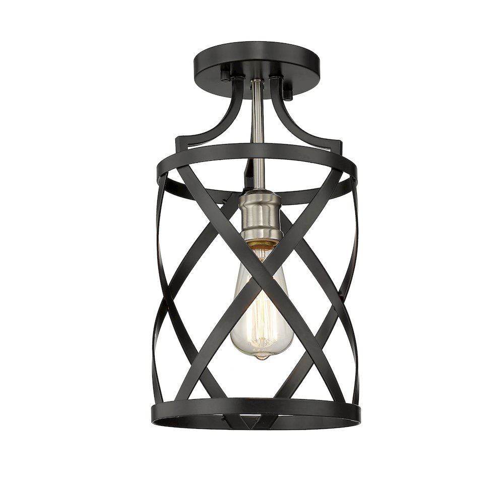 Z-Lite 1 Light Flush Mount. Picture 2