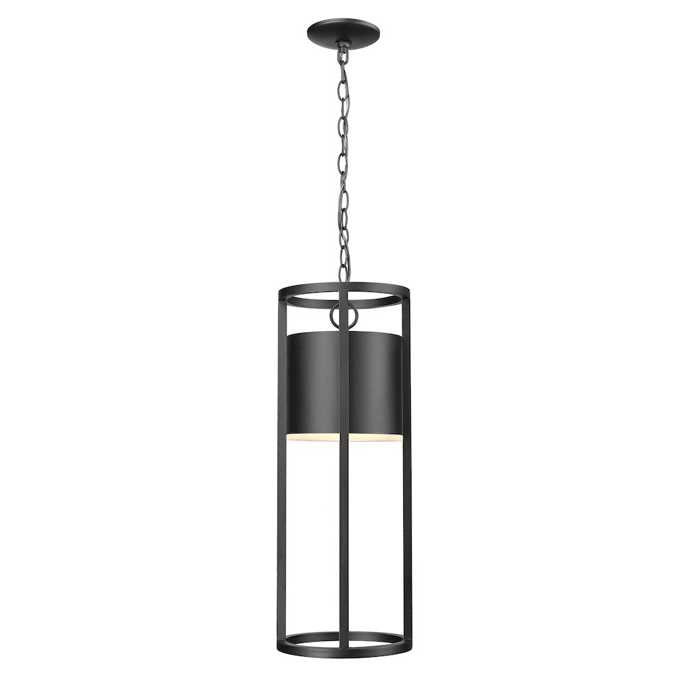 Z-Lite 1 Light Outdoor Chain Mount Ceiling Fixture. Picture 2