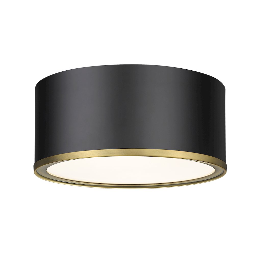 Z-Lite 2 Light Flush Mount. Picture 1