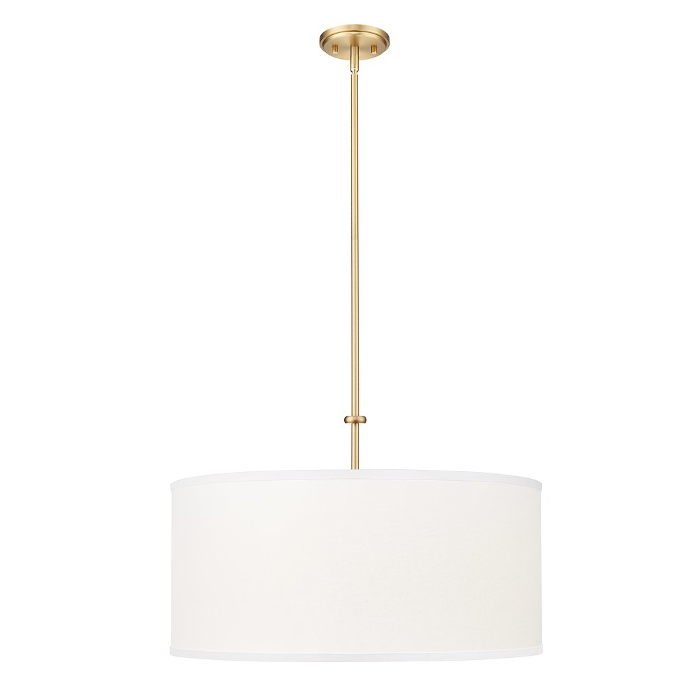 Z-Lite 1 Light Pendant, Modern Gold. Picture 2