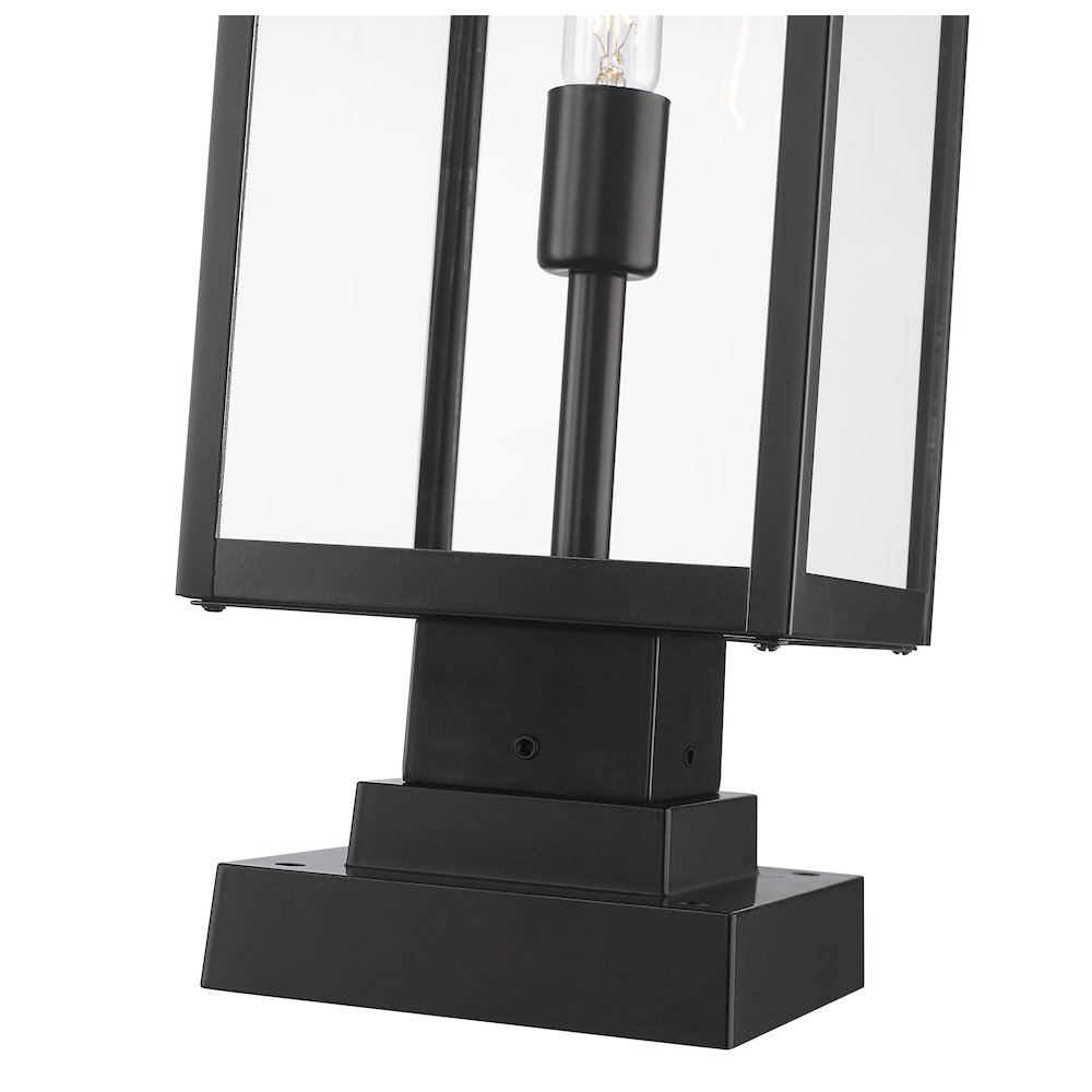 Z-Lite 1 Light Outdoor Pier Mounted Fixture. Picture 4
