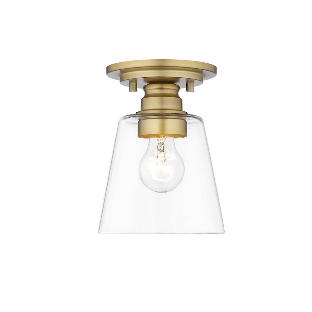 Z-Lite 1 Light Flush Mount. Picture 2