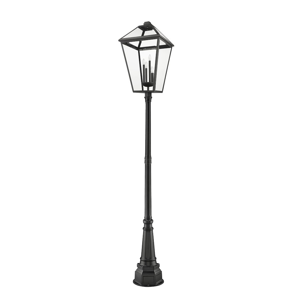 Z-Lite 4 Light Outdoor Post Mounted Fixture. Picture 5